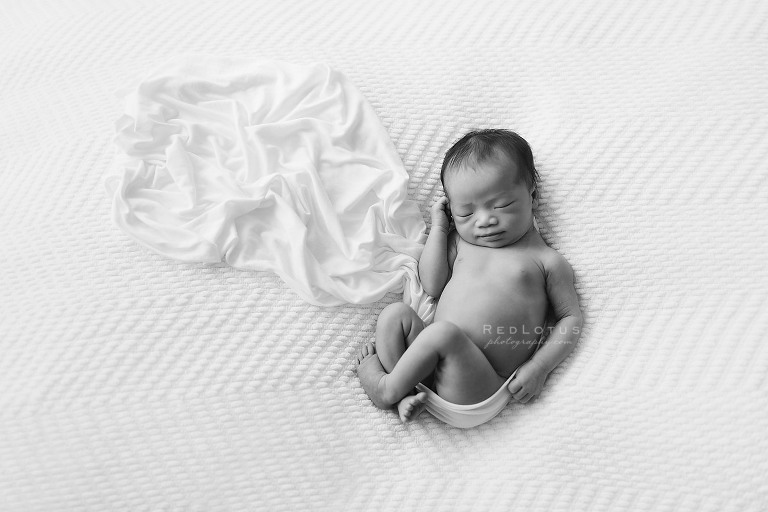 newborn photography natural posing