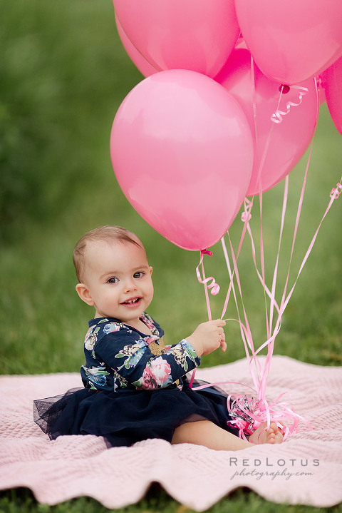 one year old portrait