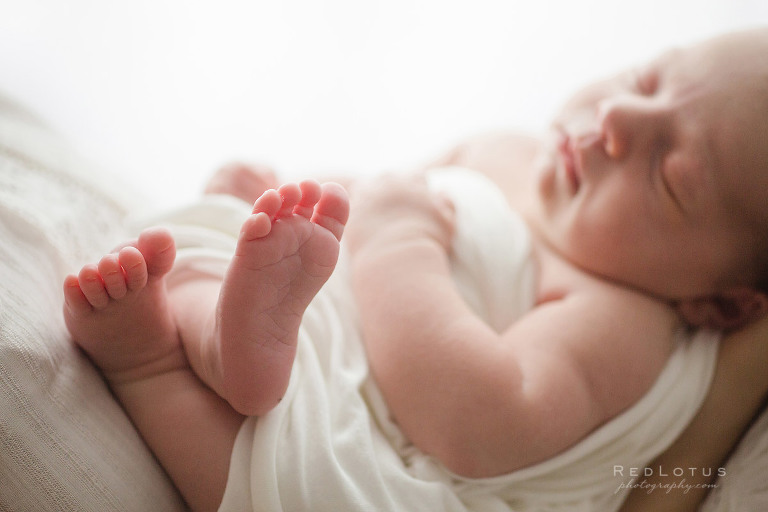 newborn baby feet