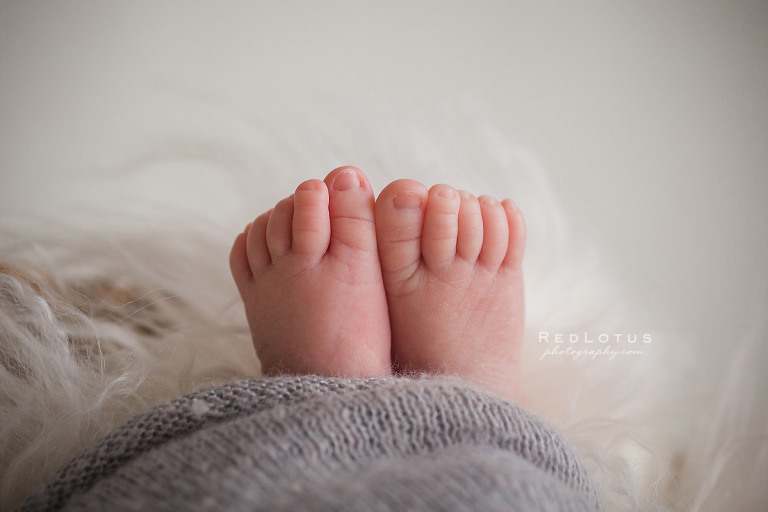 newborn baby feet