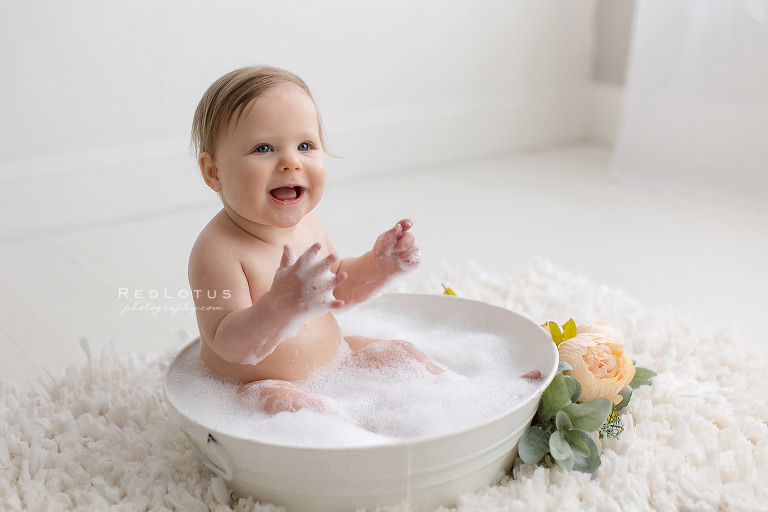 baby bubble bath