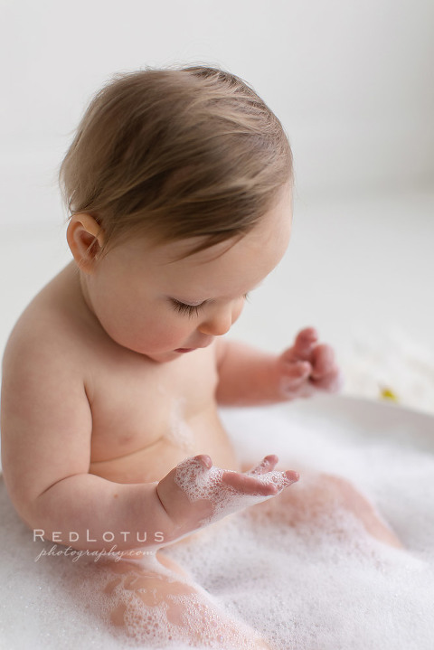 baby bubble bath